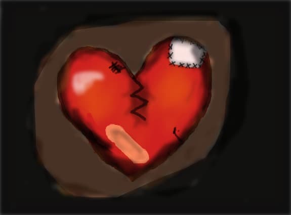 cuz my heart just broked...