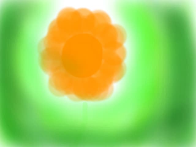 o floare (cika)