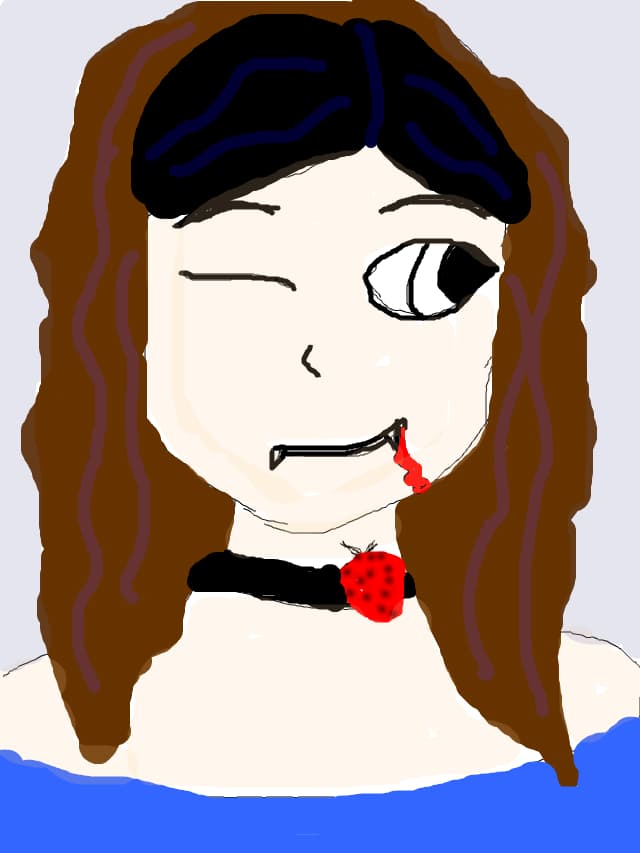 a vampire girl`