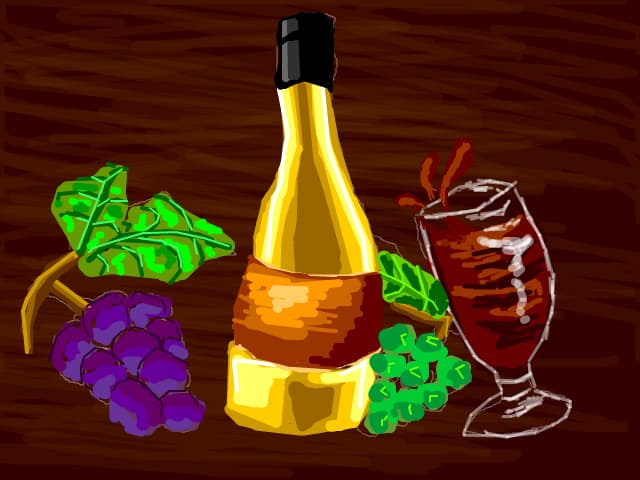 Cu un pahar de vin