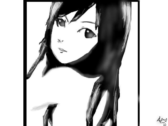 Anime:)...Black&amp;White:)
