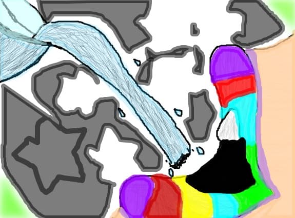 BUZE COLORATE