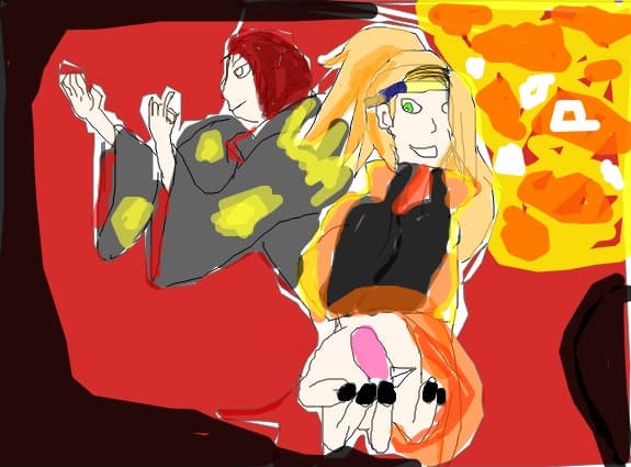 deidara si sasori ..
