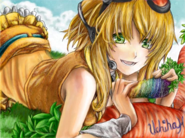 Anime Cute Vocaloid Girl...