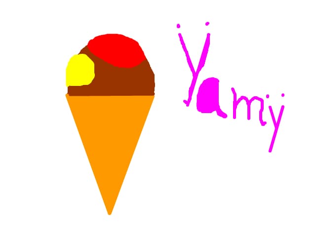 inghetata cu ciocolata ,banane,capsuni yammmmmyyy
