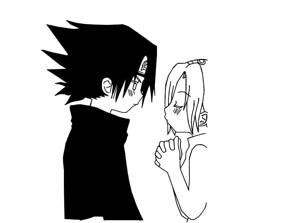 Sasuke and Sakura