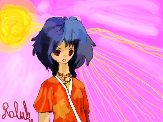 Summer morning in Japan xD