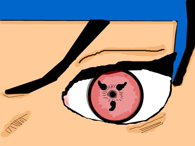 sasuke eye