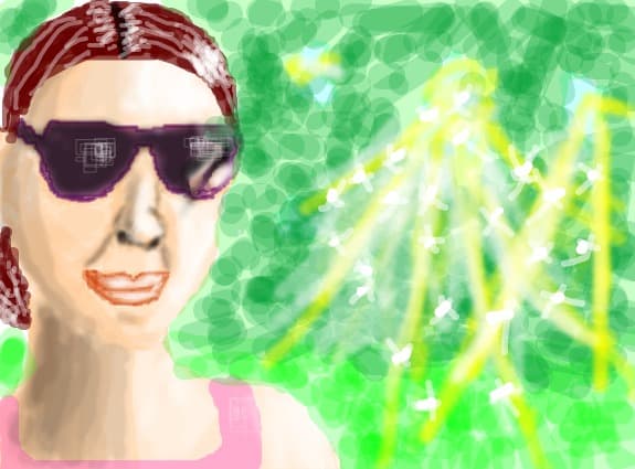 un fel de autoportret dar nu prea mia iesit