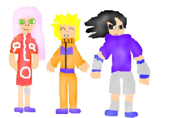 sakura,naruto si sasuke