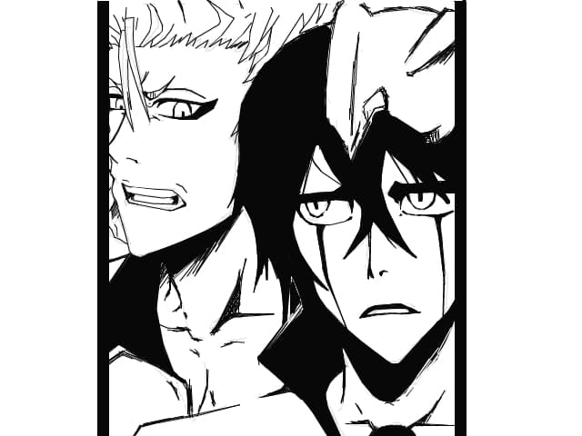 Grimmjow and Ulquiorra