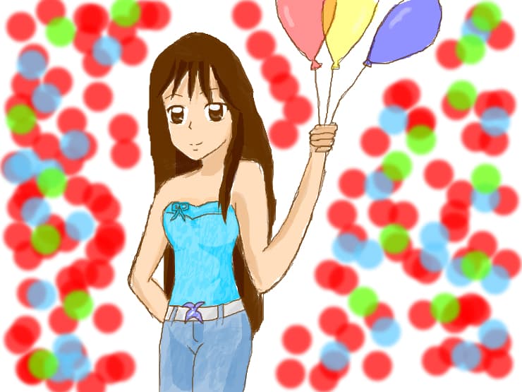 anime girl din imaginatie O,O