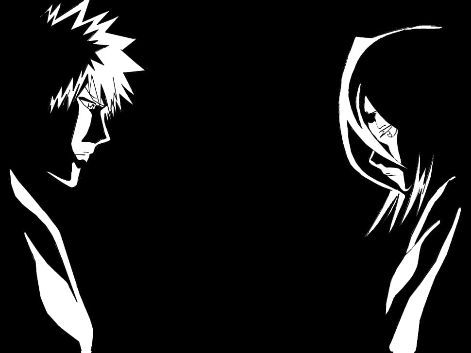 Ichigo and Rukia