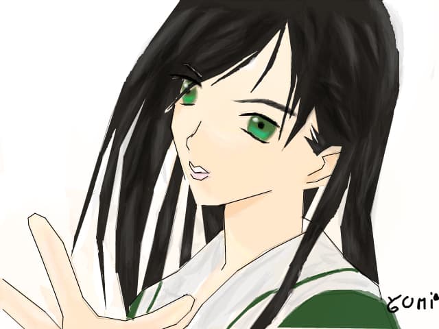 anime green