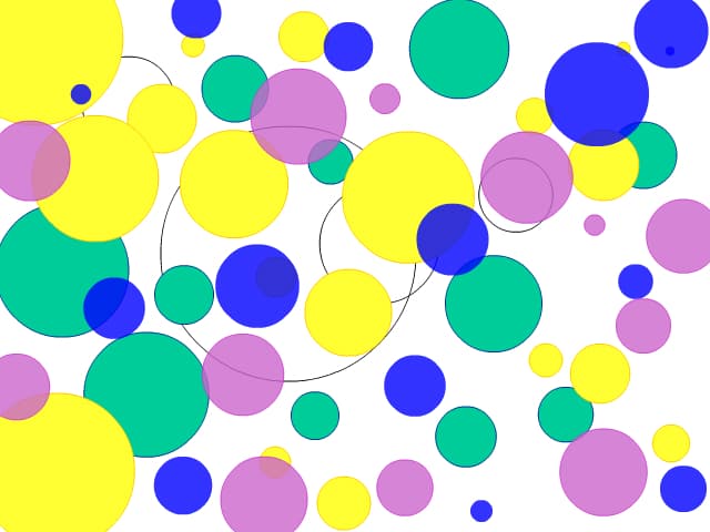 puncte colorate