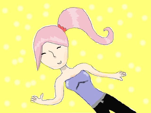 A girl