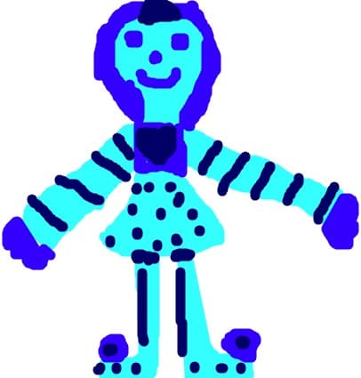 Printesa albastra