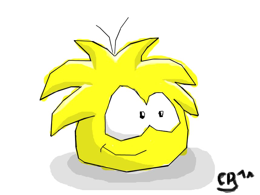 yellow puffle