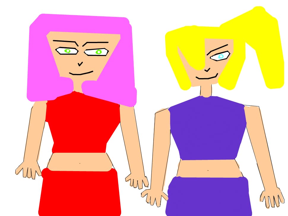 Ino vs Sakura (bra and panties) (gata , am rezolvat problema cu desenul)