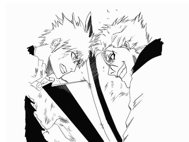 Ichigo vs Grimmjow