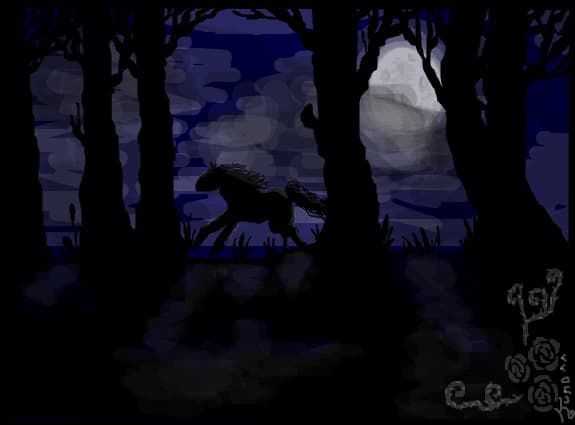 Run into the night