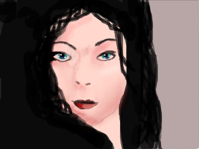 a girl........