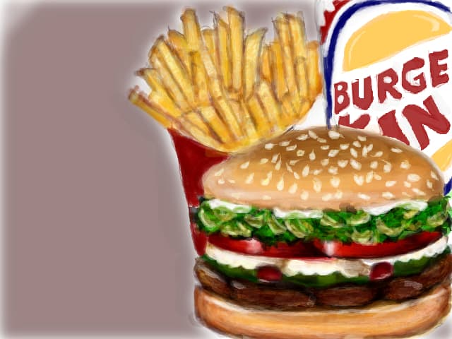 Burger king va rog dati mare
