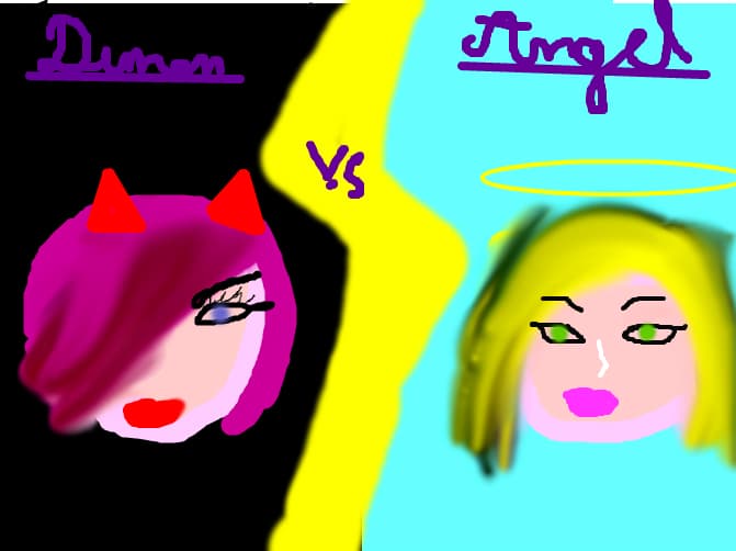 Demon vs angel