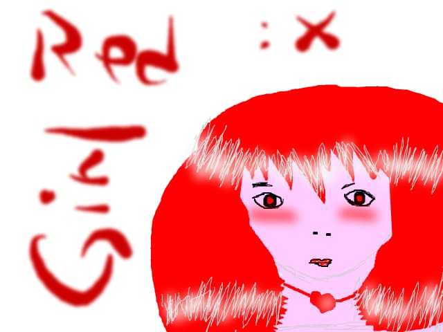 Red girl