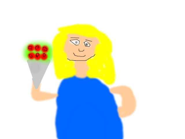 Un buchet de flori pt Misa