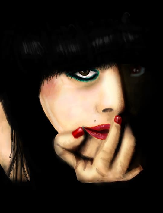 A girl