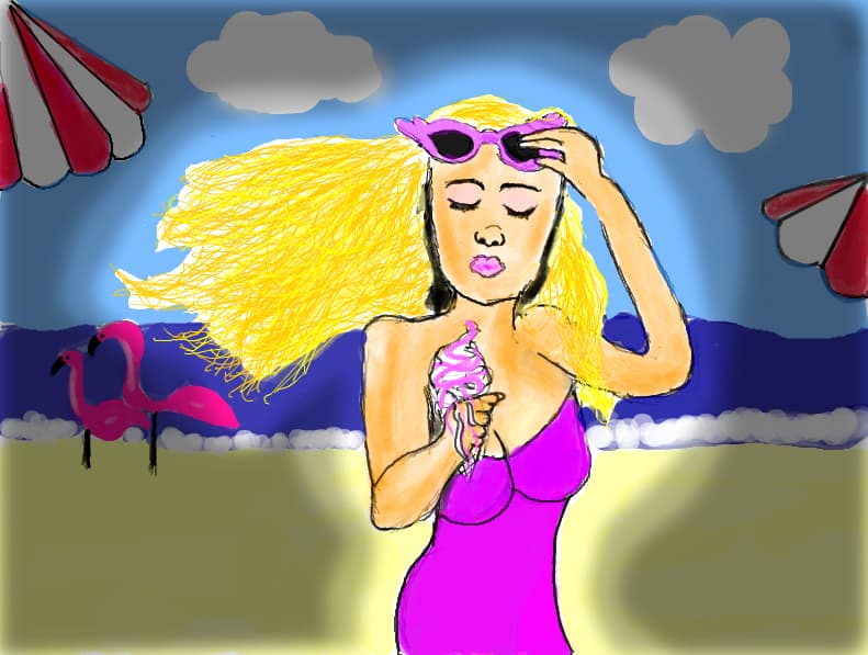 Summer Time...din colectia seasons care va fi facuta de mine si de oty ;)