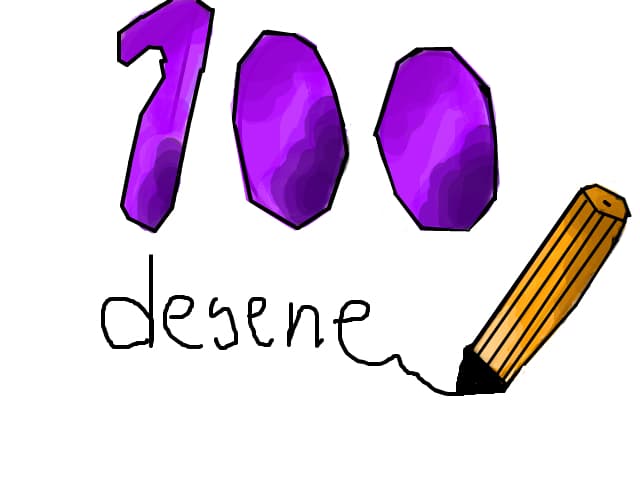 100 desene