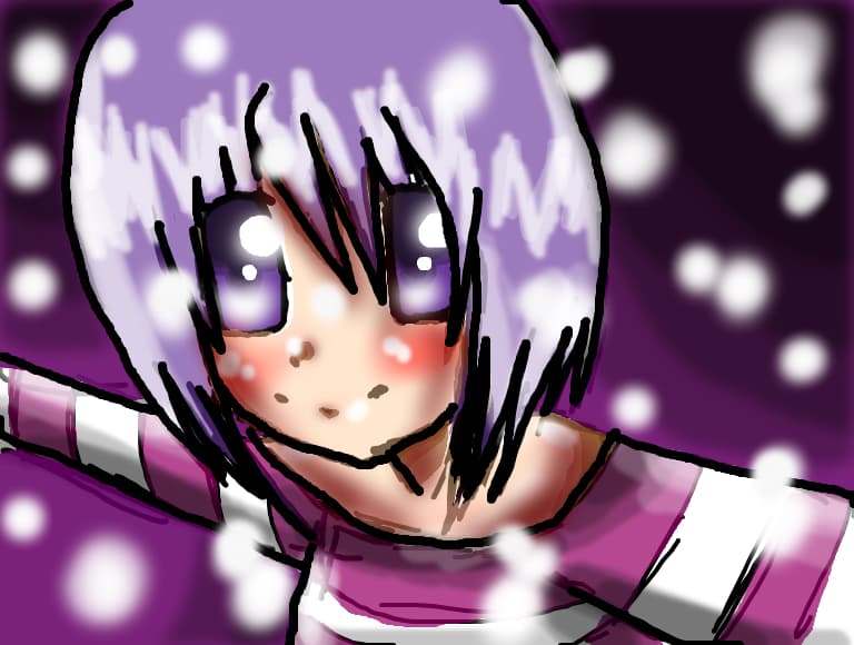 anime purple miyuki