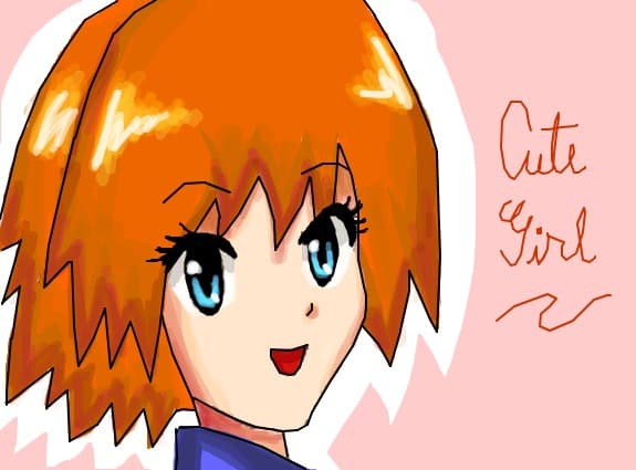 ..Anime Cute Girl