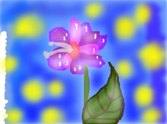 O floare