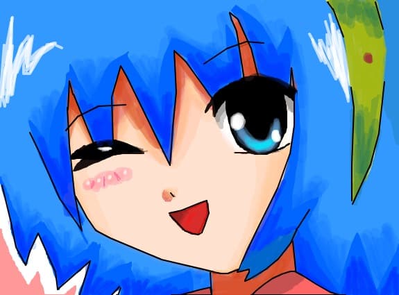 Anime Blue xD