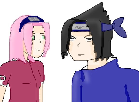 Sasuke and Sakura