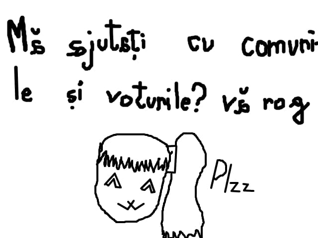 ma ajutati plz cu comurile si voturile?