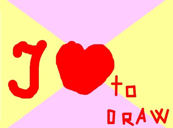 I love to DRAW !!!