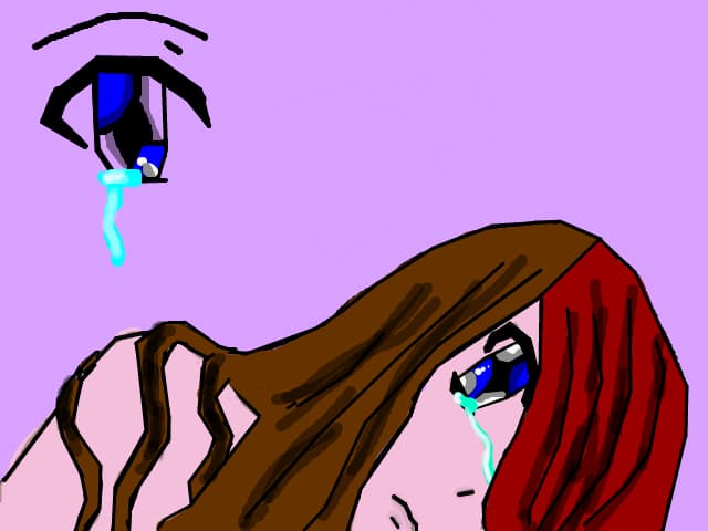 crying girl