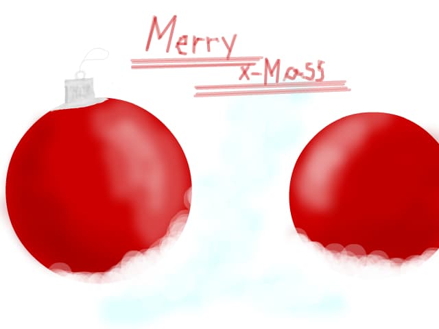 merry x-mass desen facut inaintea craciunului:))