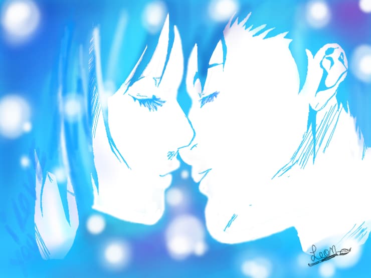 snow kiss