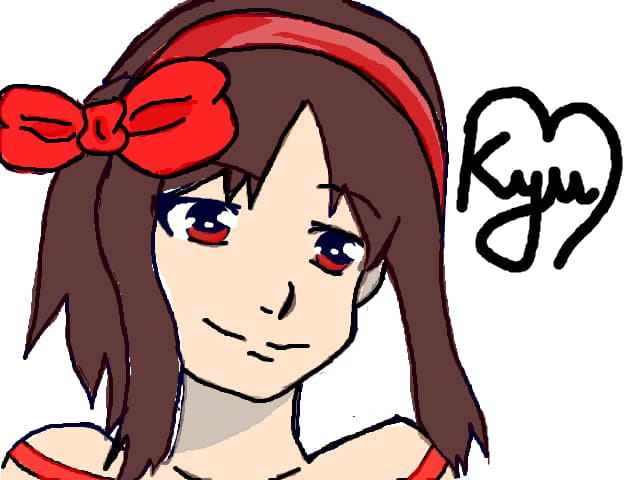 Kyu...my imaginary anime girl :D