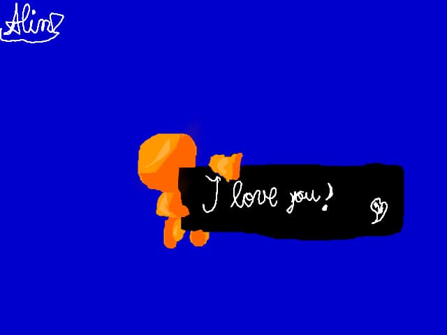 I love you