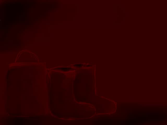 boots waiting for gifts