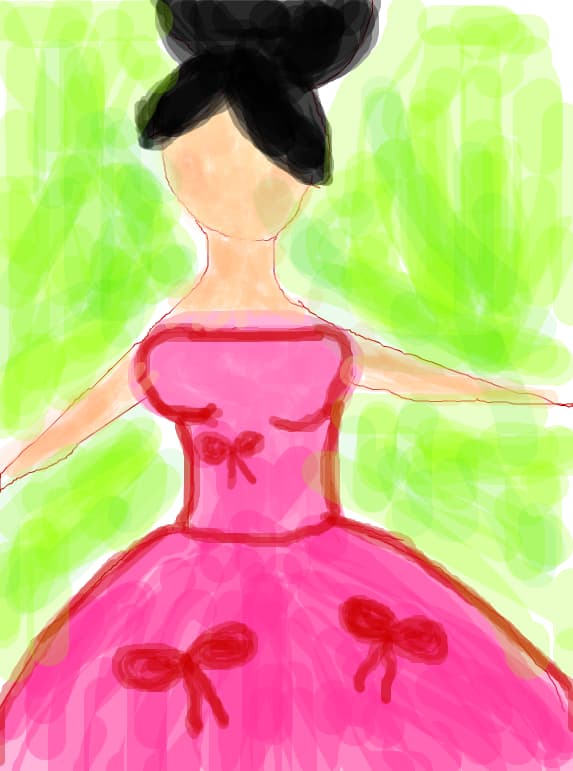 balerina din bred