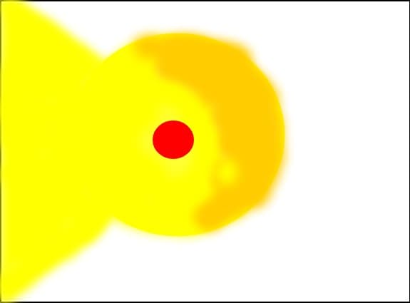 ce luminaa...reflectia unui CD