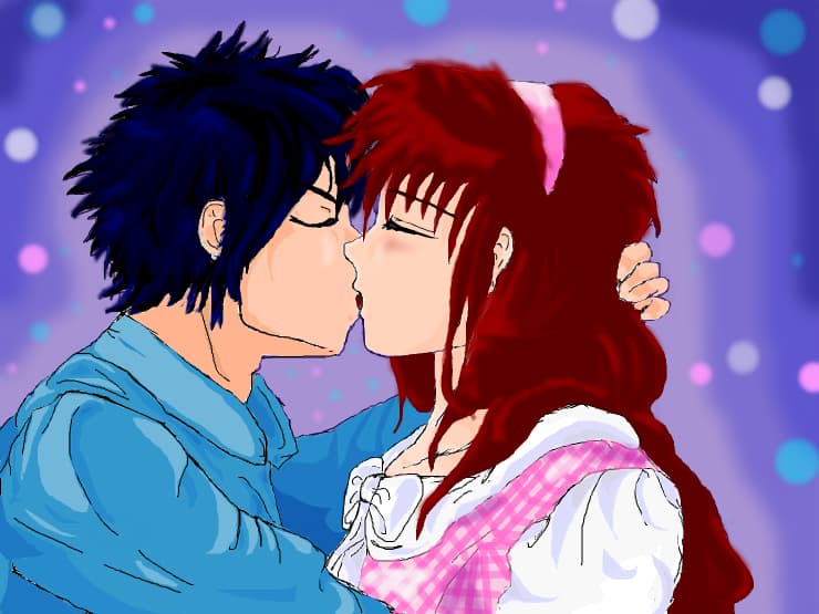 French Kiss...nu First kiss...lol ..greseala din firma
