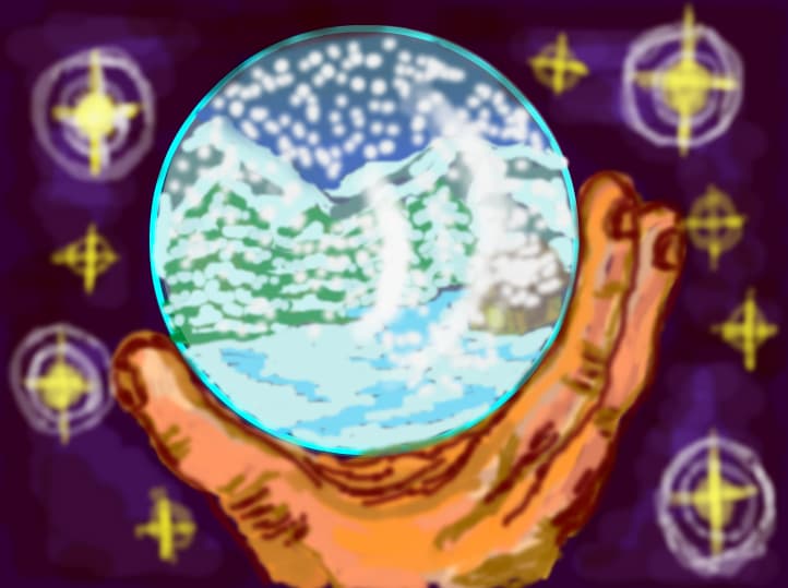 globulet de cristal